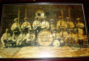 The wind band called Kekaha Sugar Company Band.  Graciano Gadiaza was one of the player of saxophone.